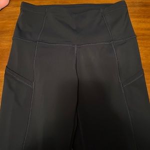 LuLuLemon Navy athletic leggings